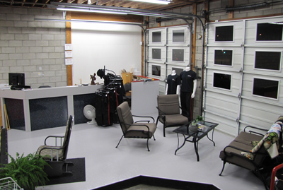 Reception and lounge